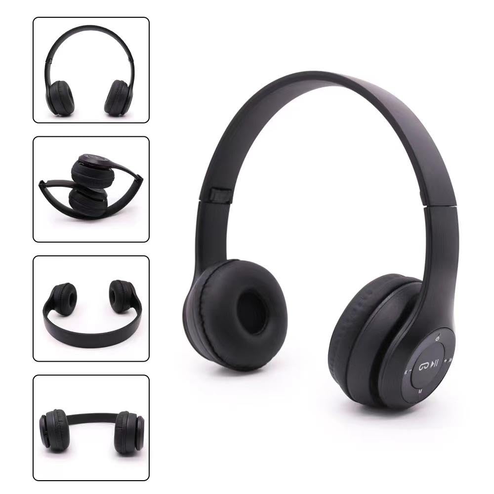 Volttronix Wireless Bluetooth Headphones with Deep Bass Sound, Foldable Design, Comfortable Cushioned Earpads, Built-in Mic for Music & Calls, Average Battery(1-3 Hours) Backup, Stylish Everyday Use