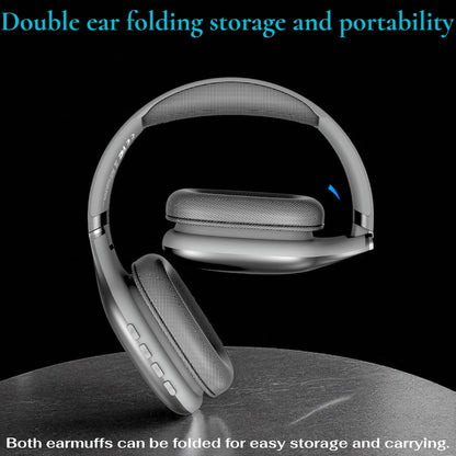 Volttronix Wireless Bluetooth Over-Ear Headphones, Foldable Design with Deep Bass Stereo Sound, Soft Cushioned Earpads, Lightweight Headset for Music, Calls, Online Classes & Travel (Multicolor)